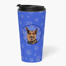 Load image into Gallery viewer, German Shepherd Red Sable  Stainless Steel 16 oz  Tumbler