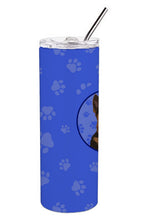 Load image into Gallery viewer, German Shepherd Black and Tan #2  Stainless Steel 20 oz Skinny Tumbler