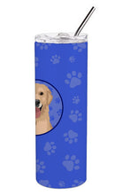 Load image into Gallery viewer, Golden Retriever Fawn #3  Stainless Steel 20 oz Skinny Tumbler