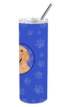 Load image into Gallery viewer, Golden Retriever Gold #1  Stainless Steel 20 oz Skinny Tumbler