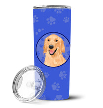 Load image into Gallery viewer, Golden Retriever Gold #1  Stainless Steel 20 oz Skinny Tumbler