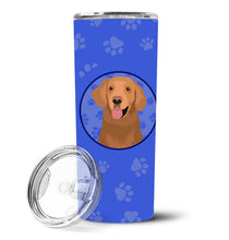 Load image into Gallery viewer, Golden Retriever Red #1  Stainless Steel 20 oz Skinny Tumbler