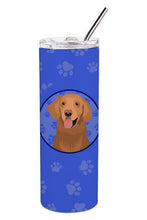 Load image into Gallery viewer, Golden Retriever Red #1  Stainless Steel 20 oz Skinny Tumbler