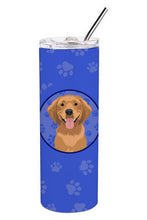 Load image into Gallery viewer, Golden Retriever Red #2  Stainless Steel 20 oz Skinny Tumbler