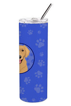 Load image into Gallery viewer, Golden Retriever Gold #2  Stainless Steel 20 oz Skinny Tumbler