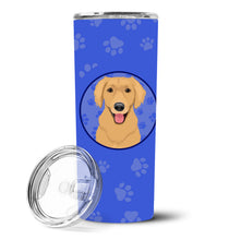 Load image into Gallery viewer, Golden Retriever Gold #2  Stainless Steel 20 oz Skinny Tumbler