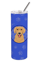 Load image into Gallery viewer, Golden Retriever Gold #2  Stainless Steel 20 oz Skinny Tumbler