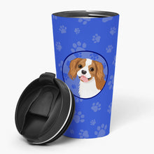 Load image into Gallery viewer, Cavalier King Charles Spaniel Blenheim #2  Stainless Steel 16 oz  Tumbler