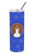 Load image into Gallery viewer, Cavalier King Charles Spaniel Ruby  Stainless Steel 20 oz Skinny Tumbler