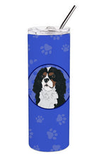 Load image into Gallery viewer, Cavalier King Charles Spaniel Tricolor #1  Stainless Steel 20 oz Skinny Tumbler
