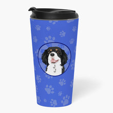 Load image into Gallery viewer, Cavalier King Charles Spaniel Tricolor #2  Stainless Steel 16 oz  Tumbler