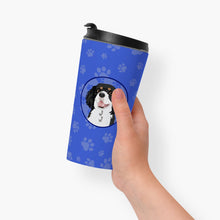 Load image into Gallery viewer, Cavalier King Charles Spaniel Tricolor #2  Stainless Steel 16 oz  Tumbler