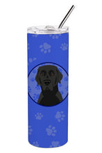 Load image into Gallery viewer, Labrador Retriever Black #2  Stainless Steel 20 oz Skinny Tumbler