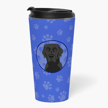 Load image into Gallery viewer, Labrador Retriever Black #2  Stainless Steel 16 oz  Tumbler