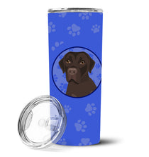 Load image into Gallery viewer, Labrador Retriever Chocolate #1  Stainless Steel 20 oz Skinny Tumbler