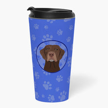 Load image into Gallery viewer, Labrador Retriever Chocolate #2  Stainless Steel 16 oz  Tumbler