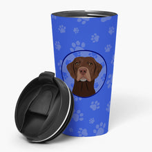 Load image into Gallery viewer, Labrador Retriever Chocolate #2  Stainless Steel 16 oz  Tumbler