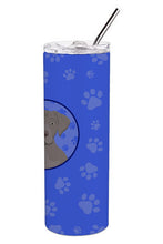 Load image into Gallery viewer, Labrador Retriever Gray Puppy  Stainless Steel 20 oz Skinny Tumbler
