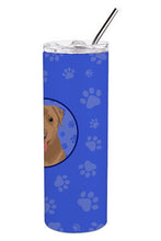 Load image into Gallery viewer, Labrador Retriever Red  Stainless Steel 20 oz Skinny Tumbler