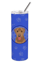 Load image into Gallery viewer, Labrador Retriever Red  Stainless Steel 20 oz Skinny Tumbler