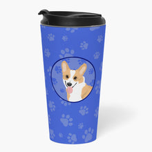 Load image into Gallery viewer, Pembroke Corgi Red and White  Stainless Steel 16 oz  Tumbler