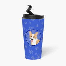 Load image into Gallery viewer, Pembroke Corgi Red and White  Stainless Steel 16 oz  Tumbler