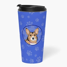 Load image into Gallery viewer, Pembroke Welsh Corgi Sable and White  Stainless Steel 16 oz  Tumbler