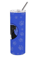 Load image into Gallery viewer, Pit Bull Black #1  Stainless Steel 20 oz Skinny Tumbler