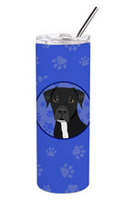 Load image into Gallery viewer, Pit Bull Black #1  Stainless Steel 20 oz Skinny Tumbler