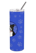 Load image into Gallery viewer, Pit Bull Black #3  Stainless Steel 20 oz Skinny Tumbler