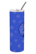 Load image into Gallery viewer, Pit Bull Black #4  Stainless Steel 20 oz Skinny Tumbler
