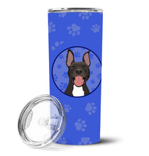 Load image into Gallery viewer, Pit Bull Black #4  Stainless Steel 20 oz Skinny Tumbler