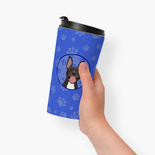 Load image into Gallery viewer, Pit Bull Black #4  Stainless Steel 16 oz  Tumbler