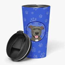 Load image into Gallery viewer, Pit Bull Blue #3  Stainless Steel 16 oz  Tumbler