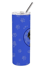 Load image into Gallery viewer, Poodle Standard Black  Stainless Steel 20 oz Skinny Tumbler
