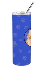 Load image into Gallery viewer, Poodle Toy Apricot #2  Stainless Steel 20 oz Skinny Tumbler