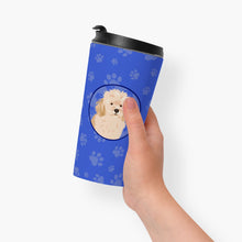 Load image into Gallery viewer, Poodle Toy Apricot #2  Stainless Steel 16 oz  Tumbler