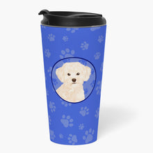 Load image into Gallery viewer, Poodle Toy Cream  Stainless Steel 16 oz  Tumbler