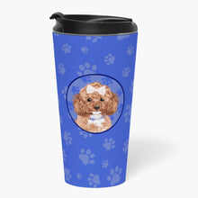 Load image into Gallery viewer, Poodle Toy Red  Stainless Steel 16 oz  Tumbler