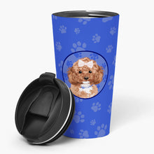 Load image into Gallery viewer, Poodle Toy Red  Stainless Steel 16 oz  Tumbler