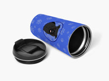 Load image into Gallery viewer, Pug Black #1  Stainless Steel 16 oz  Tumbler