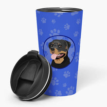 Load image into Gallery viewer, Rottweiler Black and Tan #1  Stainless Steel 16 oz  Tumbler