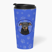 Load image into Gallery viewer, Rottweiler Black and Tan #5  Stainless Steel 16 oz  Tumbler