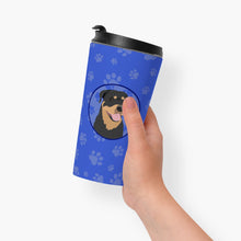Load image into Gallery viewer, Rottweiler Black and Tan #7  Stainless Steel 16 oz  Tumbler