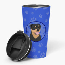 Load image into Gallery viewer, Rottweiler Black and Tan #7  Stainless Steel 16 oz  Tumbler