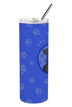 Load image into Gallery viewer, Schnauzer Black #1  Stainless Steel 20 oz Skinny Tumbler