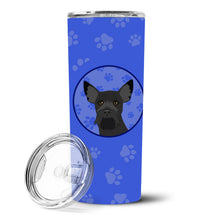 Load image into Gallery viewer, Schnauzer Black #2  Stainless Steel 20 oz Skinny Tumbler