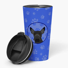 Load image into Gallery viewer, Schnauzer Black #2  Stainless Steel 16 oz  Tumbler