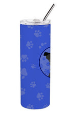 Load image into Gallery viewer, Schnauzer Black #3  Stainless Steel 20 oz Skinny Tumbler