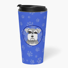 Load image into Gallery viewer, Schnauzer Salt and Pepper #1  Stainless Steel 16 oz  Tumbler